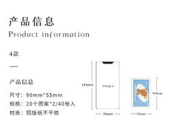 40/60Pcs/box Retro Girls House Series Sticker Hand Account DIY Album Decoration Scrapbooking Stickers Kawaii Korean Stationery (ONLINE ORDER ONLY)