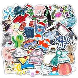 35/50/75PCS Cartoon Simple VSCO Girls Kawaii Stickers For Chidren Toy Waterproof Sticker to DIY Laptop Bicycle Helmet Car Decals (Online Order Only)