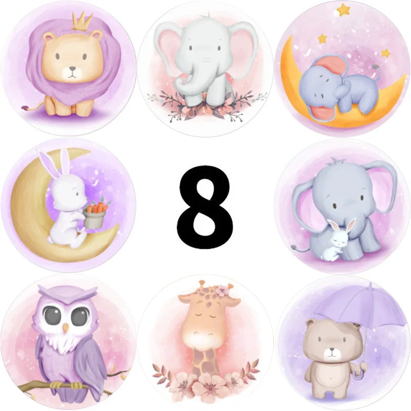 100-500PCS Reward Stickers for Kids Children Kindergarten School Encouragement Students Games Toy Animals Stationery Labels (ONLINE ORDER ONLY)