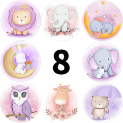 100-500PCS Reward Stickers for Kids Children Kindergarten School Encouragement Students Games Toy Animals Stationery Labels (ONLINE ORDER ONLY)