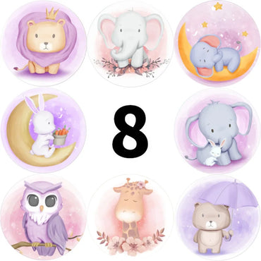 100-500PCS Reward Stickers for Kids Children Kindergarten School Encouragement Students Games Toy Animals Stationery Labels (ONLINE ORDER ONLY)