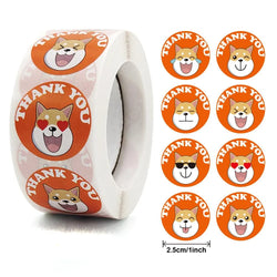 500 Pcs Reward Stickers Motivational Stickers Roll For Kids For School Reward Students Teachers Cute Animals Stickers Labels (Online Order Only)