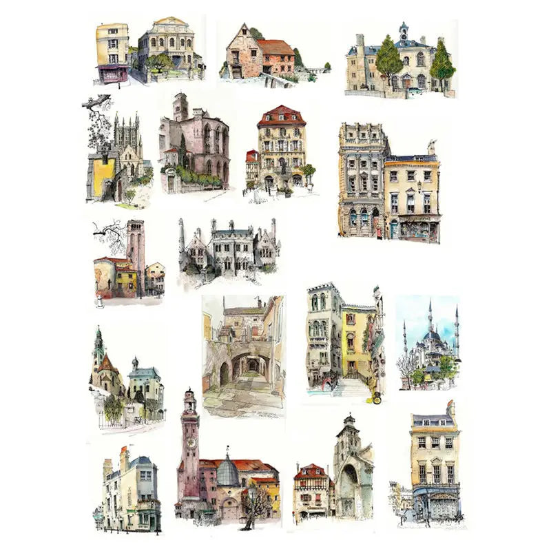 2 pcs/lot Retro Pirate Boat Anchor Scrapbook Book Journal Stationery Stickers Planner Diary School Office Craft Supplies (Online Order Only)