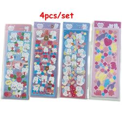 3pcs/5pcs/6pcs Full Set Series Cute Korean idol card Decorative Stickers DIY Scrapbooking Diary Album Sticker Stationery (ONLINE ORDER ONLY)