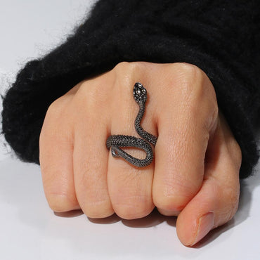 Snake Ring Metal for Cosplay Game Night Dungeons and Dragons  (adjustable) (Online Only)