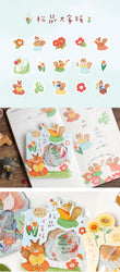 45pcs/lot Nimo's garden Series Stickers Scrapbooking Decorative Sticker DIY Diary Album Stick Label Kawaii Stationery (ONLINE ORDER ONLY)