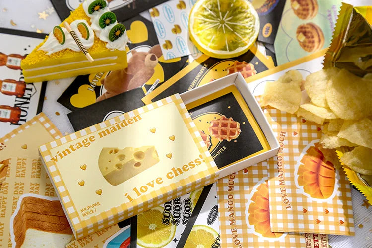 40/60Pcs/box Retro Girls House Series Sticker Hand Account DIY Album Decoration Scrapbooking Stickers Kawaii Korean Stationery (ONLINE ORDER ONLY)