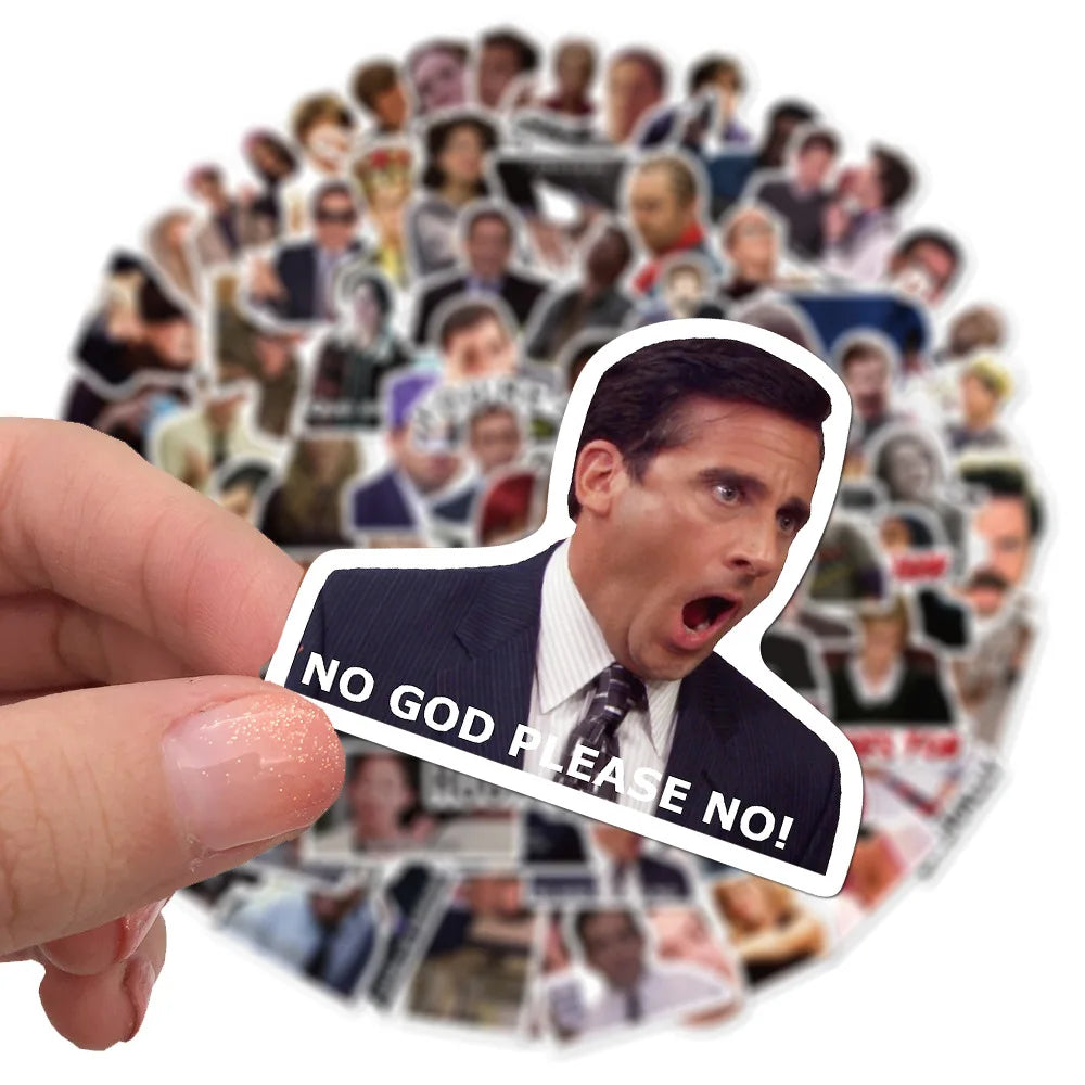 10/30/50/100PCS Classic TV Show Meme Graffiti Stickers Laptop DIY Luggage Phone Guitar Skateboard Funny Sticker Decal Kid Toys (ONLINE ORDER ONLY)