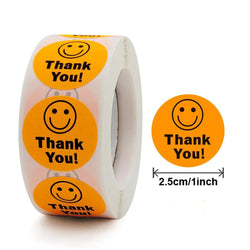 Sticker Kids Reward Sticker Yellow Red Labels Happy Smile Face Sticker Kids Toys School Teacher Student Stationery (ONLINE ORDER ONLY)
