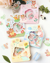 45pcs/lot Nimo's garden Series Stickers Scrapbooking Decorative Sticker DIY Diary Album Stick Label Kawaii Stationery (ONLINE ORDER ONLY)