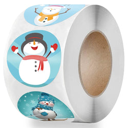 Christmas Sticker Cartoon Christmas Tree Santa Claus Design Paper Label Merry Christmas Cute Stickers Stationery Stickers (ONLINE ORDER ONLY)