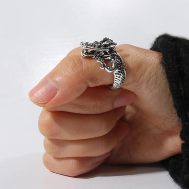 Dragon Ring Metal for Cosplay Game Night Dungeons and Dragons  (adjustable) (Online Only)