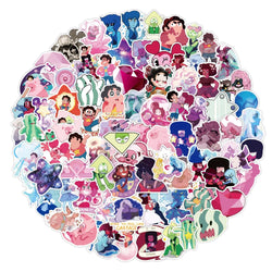 Steven Universe Stickers: 10/30/50/100pcs Waterproof Decals for Laptop, Bicycle, Motorcycle, Fridge (ONLINE ORDER ONLY)