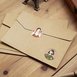 100-500PCS Cartoon Animal Children Sticker Label Thank You Cute Toy Game Sticker DIY Gift Sealing Label Decoration Supplies (Online Order Only)