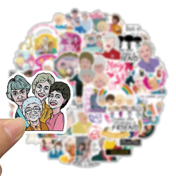 10/30/50PCS The Golden Girls TV Show Sticker Packs (ONLINE ORDER ONLY)