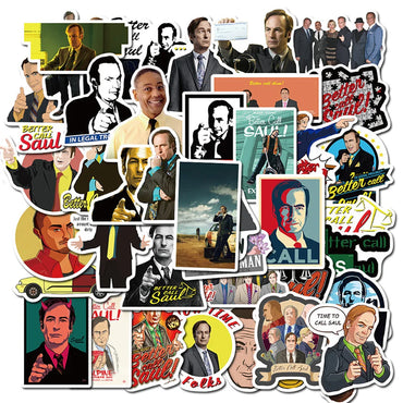 10/30/50PCS TV Show Better Call Saul Sticker Packs (ONLINE ORDER ONLY)