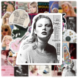 10/30/50PCS Alison Swift Taylor Stickers Folk Song Album Laptop Guitar Skateboard Phone Motorcycle Car Decals Stickers Kids Toy (ONLINE ORDER ONLY)