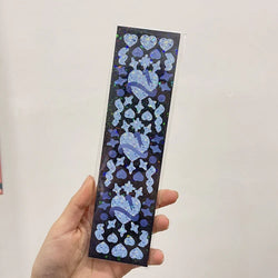 Glitter Star Ribbon Laser Sticker Scrapbooking Decorative Sticker DIY Diary Album Stick Label Korean Stationery (ONLINE ORDER ONLY)