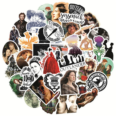10/30/50PCS Outlander TV Show Sticker Pack (ONLINE ORDER ONLY)