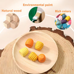 Rainbow Wooden Loose Pieces (ONLINE ORDER ONLY)