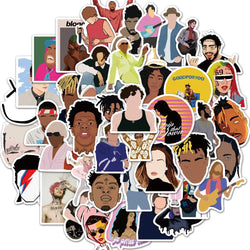 Tyler The Creator Stickers Pack - Skateboard, Laptop, Guitar, Bike, Cool Decal (ONLINE ORDER ONLY)