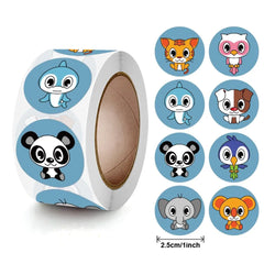 Zoo Animals Stickers For Kids Classic Toys StickerSchool Teacher Reward Sticker 4 Designs Pattern Owl (ONLINE ORDER ONLY)