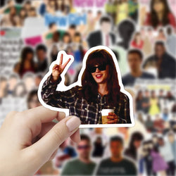 10/30/50PCS TV Show New Girl Sticker Packs (ONLINE ORDER ONLY)