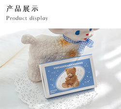 40/60Pcs/box Retro Girls House Series Sticker Hand Account DIY Album Decoration Scrapbooking Stickers Kawaii Korean Stationery (ONLINE ORDER ONLY)