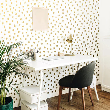 132 Polka Dot Wall Stickers for Nursery or Kids Room - Hand Painted Decals (ONLINE ORDER ONLY)