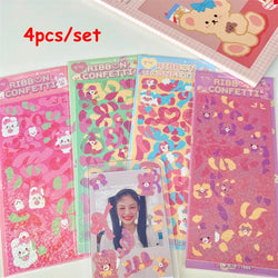 3pcs/5pcs/6pcs Full Set Series Cute Korean idol card Decorative Stickers DIY Scrapbooking Diary Album Sticker Stationery (ONLINE ORDER ONLY)