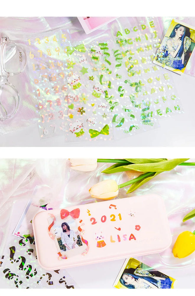 4 Sheets Star Cruise Series Sticker Cute Animals Scrapbooking Decorative Sticker DIY Diary Album Stick Label Kawaii Stationery (ONLINE ORDER ONLY)