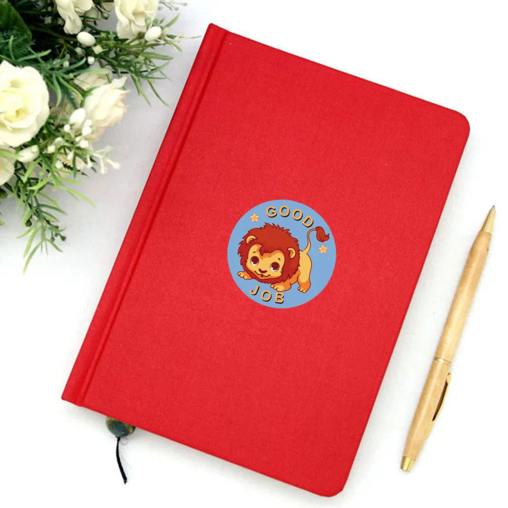 500 Stickers/roll Teacher Rewards And Encourages Children’s Toys Cute Cartoon Animal Stickers Seal Stickers (ONLINE ORDER ONLY)