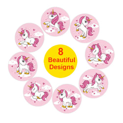 Unicorn Sticker Animal Reward Sticker Children Cute Pattern School Teacher Supplies 500pcs Inch Cute Encouragement Sticker (Online Order Only)