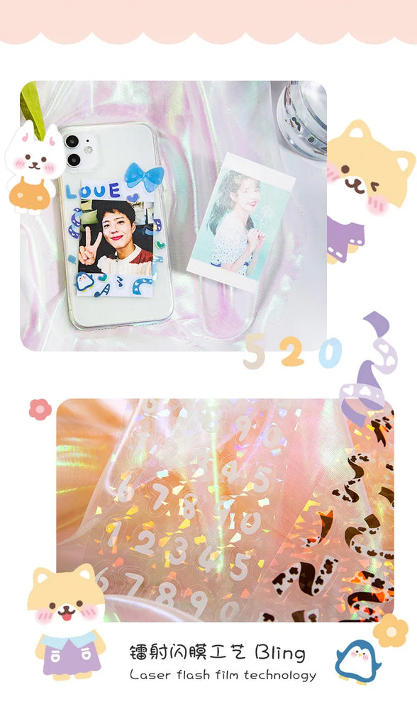 4 Sheets Star Cruise Series Sticker Cute Animals Scrapbooking Decorative Sticker DIY Diary Album Stick Label Kawaii Stationery (ONLINE ORDER ONLY)