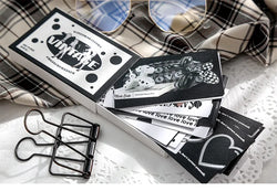 40/60Pcs/box Retro Girls House Series Sticker Hand Account DIY Album Decoration Scrapbooking Stickers Kawaii Korean Stationery (ONLINE ORDER ONLY)