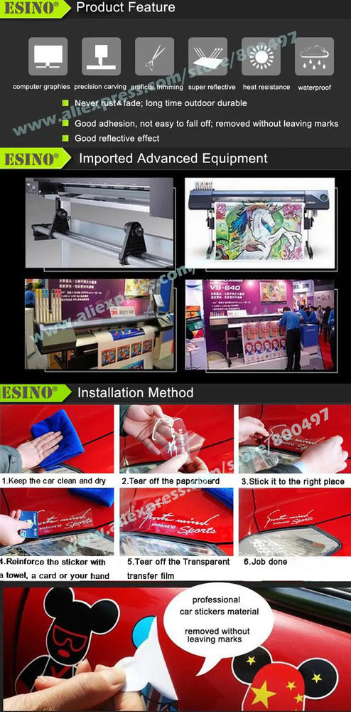 Car Styling Warning Please Be Patient New Driver Decorative Adhesive PVC Waterproof Sticker Whole Body Glass Vinyl Decal (Online Order Only)