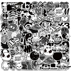 10/30/50/100pcs Cool Fashion Brand Logo Stickers Decals Skateboard Guitar Bike Laptop Motorcycle Luggage Car Waterproof Sticker (ONLINE ORDER ONLY)