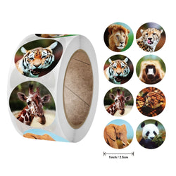 500 Pcs New Roll Cute Rabbit Easter Egg Theme Sticker Holiday Gift Decoration Sticker (ONLINE ORDER ONLY)