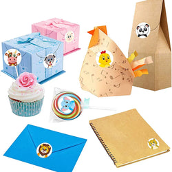 500/1000pcs Reward Stickers Children Kids Cartoon Zoo Farm Ocean Animals Learnging Euducation Scrapbook Sticker Roll Labels Gift (ONLINE ORDER ONLY)
