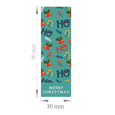 30-60Pcs Merry Christmas Stickers 6 Style Animals Snowman Trees Decorative Stickers Wrapping Gift Box Label Christmas Tags (ONLINE ORDER ONLY)