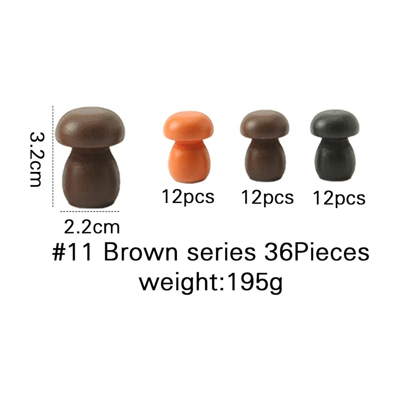 Rainbow Wooden Loose Pieces (ONLINE ORDER ONLY)