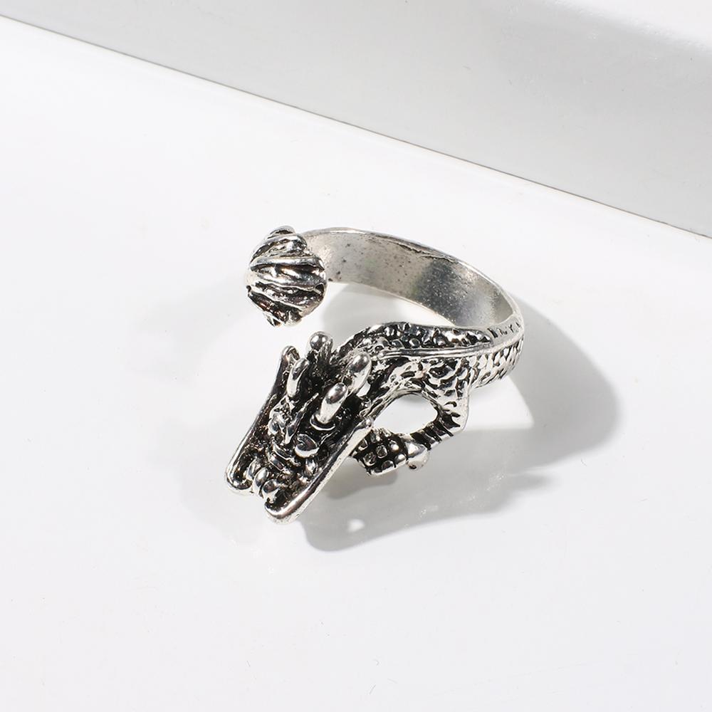 Dragon Ring Metal for Cosplay Game Night Dungeons and Dragons  (adjustable) (Online Only)