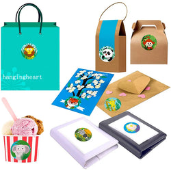 100-500pcs Animal Sticker School Teacher Student Cartoon Sticker Sealing Label Christmas Gift Scrapbook Stationery Sticker (ONLINE ORDER ONLY)