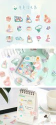 45pcs/lot Nimo's garden Series Stickers Scrapbooking Decorative Sticker DIY Diary Album Stick Label Kawaii Stationery (ONLINE ORDER ONLY)