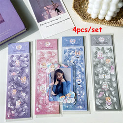 3pcs/5pcs/6pcs Full Set Series Cute Korean idol card Decorative Stickers DIY Scrapbooking Diary Album Sticker Stationery (ONLINE ORDER ONLY)