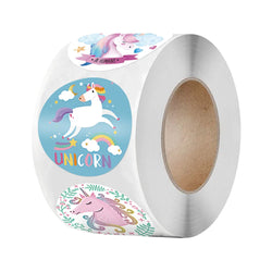 100-500pcs  Animal Unicorn Sticker kids Reward Sticker Gift Decoration Label Teacher Encouragement Student Stationery Stickers (ONLINE ORDER ONLY)