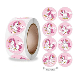 500 Stickers/roll Teacher Rewards And Encourages Children's Toys, Holiday Decoration, Animal Stickers Seal Stickers (ONLINE ORDER ONLY)