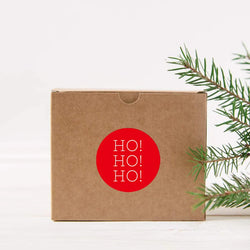 100-500Pcs Merry Christmas Sticker Christmas Party Holiday Decoration Gift Sealing Glue Baking Packaging Sticker Label 1inch (Online Order Only)