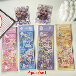 3pcs/5pcs/6pcs Full Set Series Cute Korean idol card Decorative Stickers DIY Scrapbooking Diary Album Sticker Stationery (ONLINE ORDER ONLY)