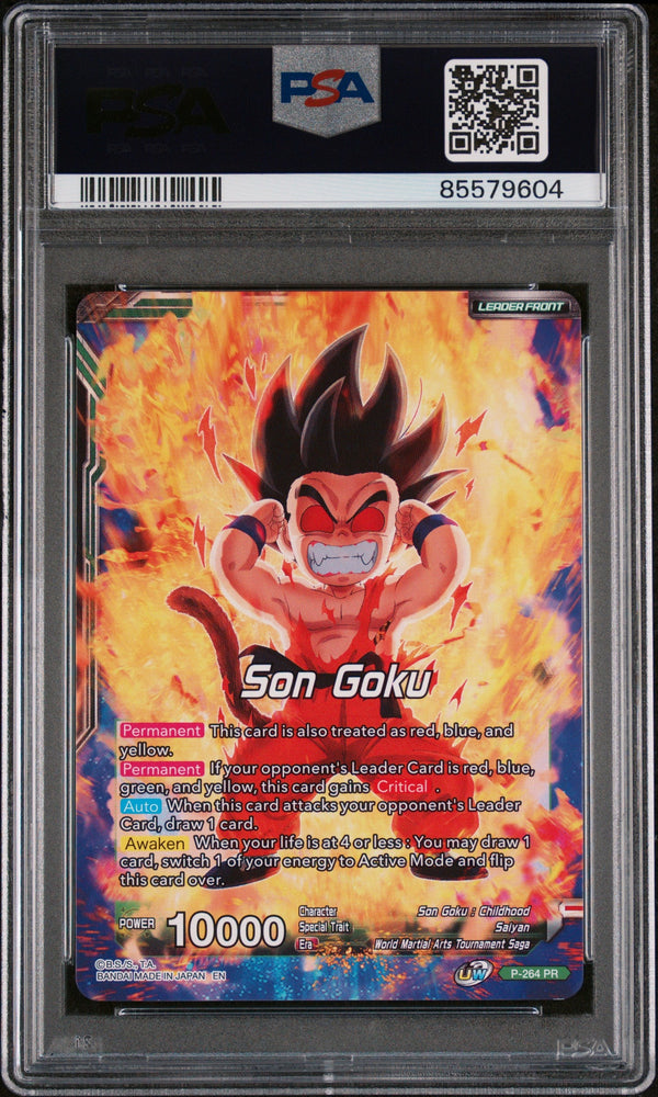 2020 DRAGON BALL SUPER S.GK.RVNG-GRT.AP/S.GK #P-264 - PSA 9 (Online Order Only)